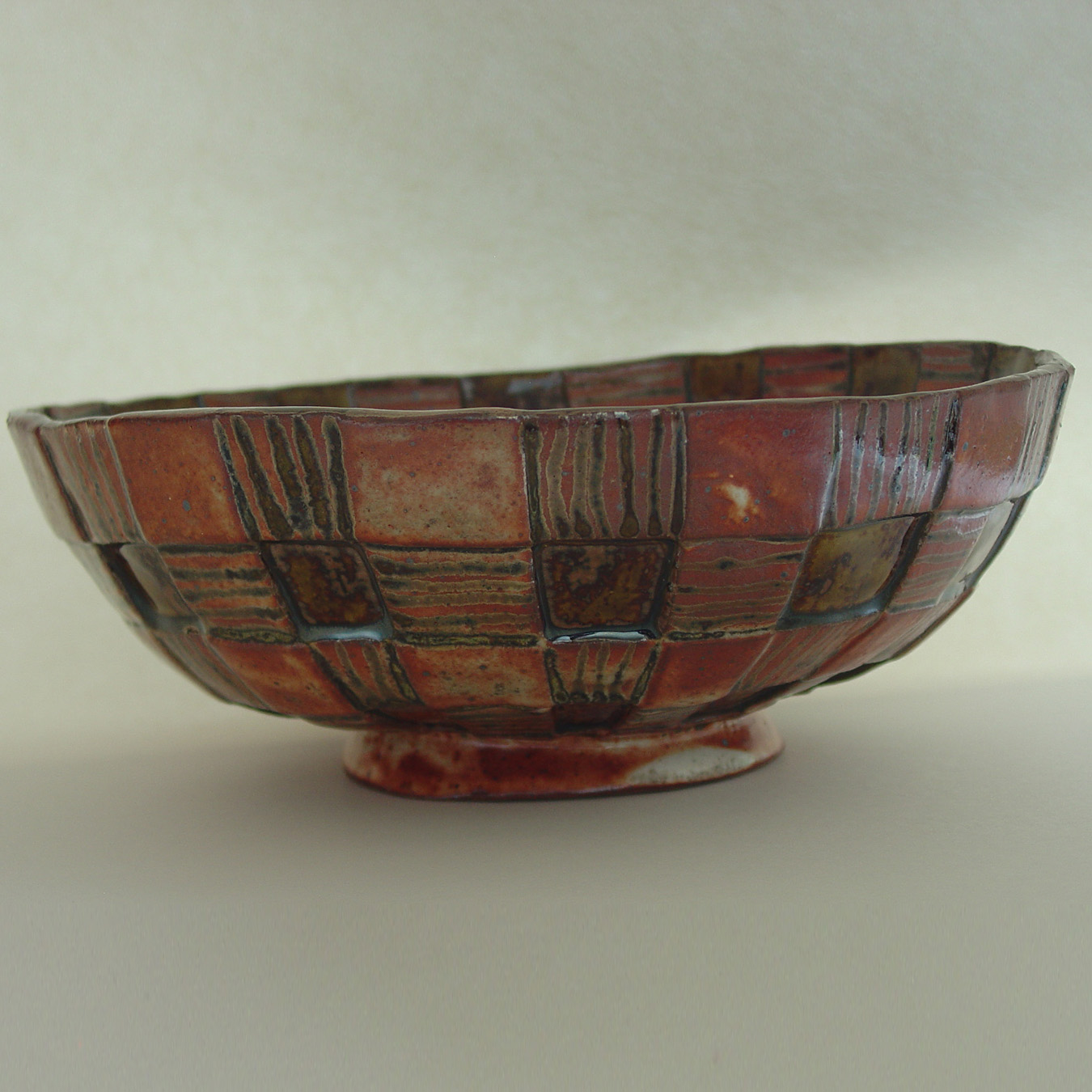 Gingham Bowl