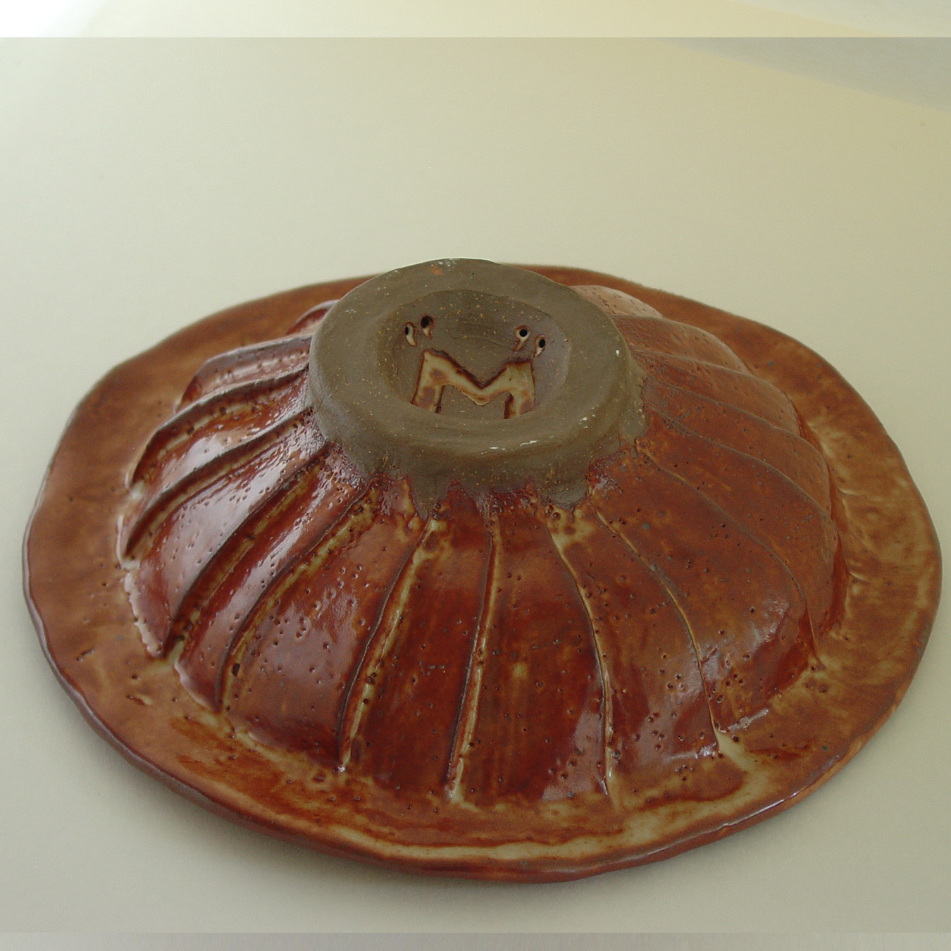 Fluted American Shino Bowl