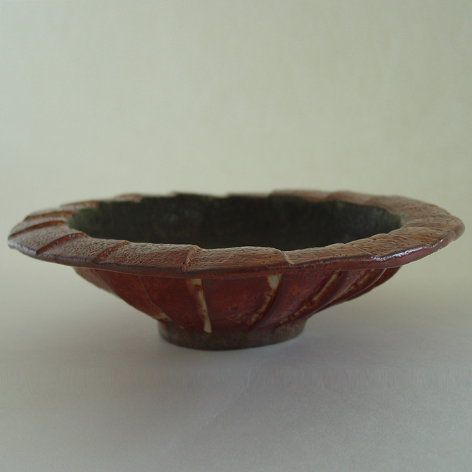 Fluted American Shino Bowl