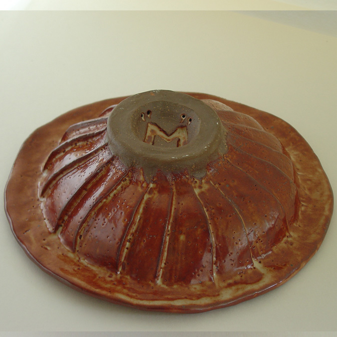 Fluted American Shino Bowl